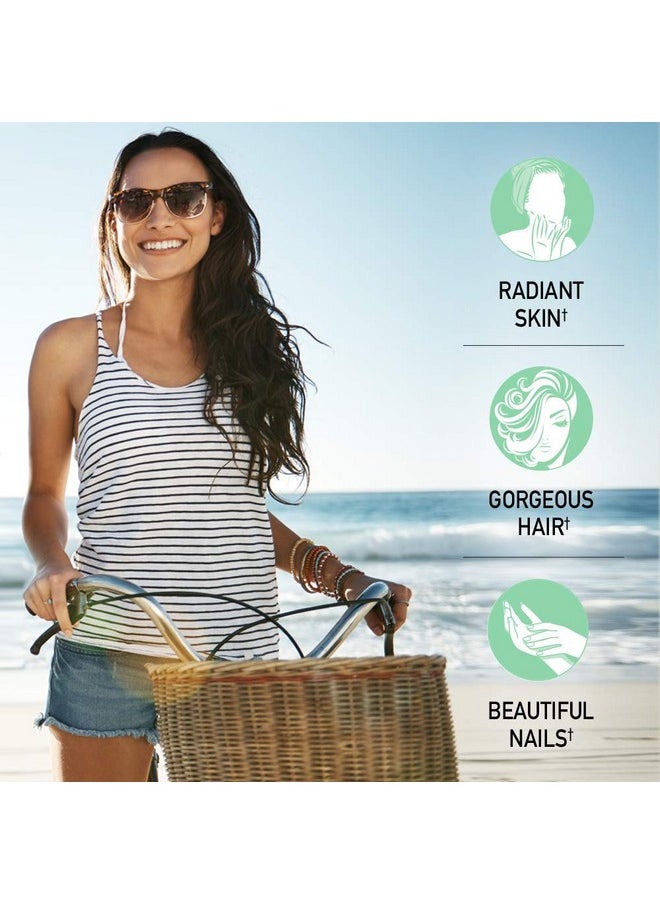 Garden of Life - Grass Fed Collagen Greens Beauty Powder Apple 14 Servings Collagen Powder For Women Skin Hair Nails Joints Collagen Peptides Powder Collagen Protein + Greens Collagen Supplement - Image 1