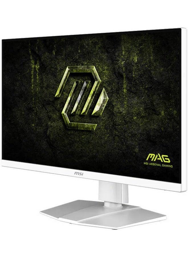 إم اس أي شاشة الألعاب MAG 274QRFW E20 27" WQHD 2560x1440 Rapid IPS – 200Hz، 0.5ms، HDR400، Adaptive-Sync، 10-Bit Color، 124% sRGB، HDMI 2.0b، DisplayPort 1.4، قابلة للتعديل في الارتفاع/الدوران، بيضاء | 9S6-3CF99T-015 - Image 2