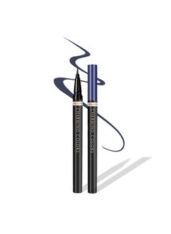 Eyeliner Pen,Colored Matte Liquid Eyeliner Waterproof Smudge Resistant with Precise Tip (Dark blue)