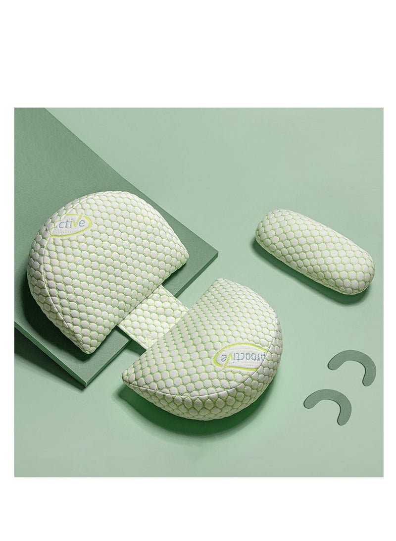 PYEBE Pregnancy Pillow Soft Body Pillow Support for Back Belly Hips Legs Detachable and Adjustable Pillow Cover - Image 2