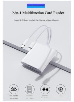 Occuwzz SD Card Reader for iPhone/iPad, Micro SD Card Reader with Dual Slots Compatible with iPhone  - Image 2