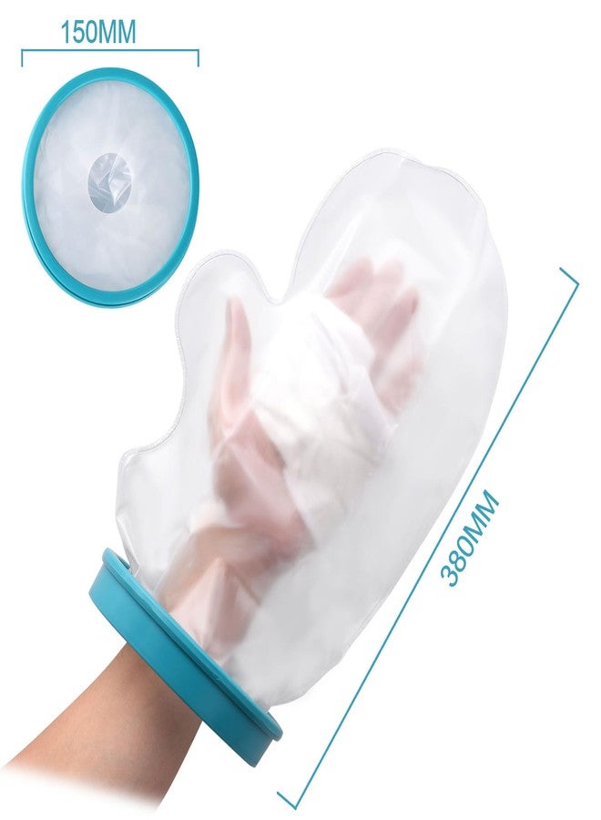 WNHTFAC Waterproof Cast Covers for Shower Hand Adult, Cast Protector for Broken Wrist, Reusable Adult Half Arm Cast Sleeve Bag Hand Cast Cover for Swimming Bathing Arm Hand Wrist Finger, Keep Wounds Dry - Image 4