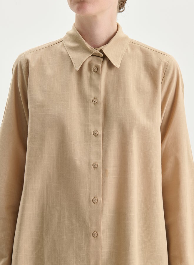 LC WAIKIKI Textured Women's Shirt Tunic - Image 3