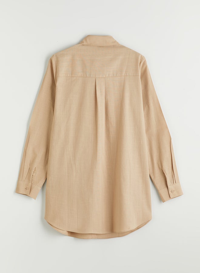 LC WAIKIKI Textured Women's Shirt Tunic - Image 4