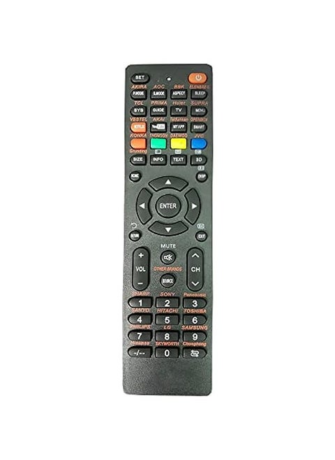 Delone Universal TV Remote For All LED LCD Plasma Smart TV and Old TV Replacement Remote Control of HDTV 2K 4K UHD Curved QLED with Netflix YouTube, Prime-Video Buttons
