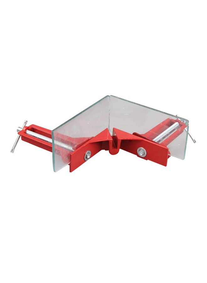 NIBEMINENT 90 Degree Right Angle Picture Frame Corner Clamp Holder Red/Silver 30centimeter  - Image 3