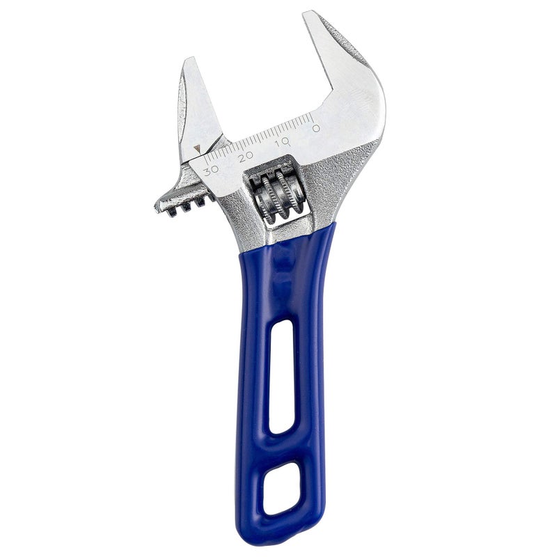 Ainuosen Large Opening Adjustable Wrench Spanner with Short Handle 5Max Opening 30mm12 inch
