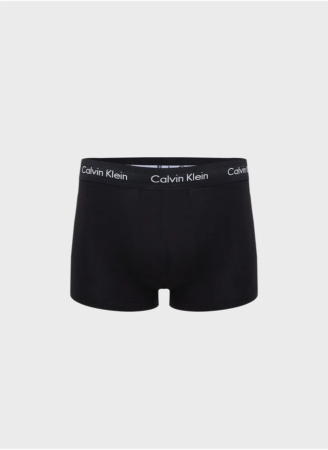 CALVIN KLEIN 3 Pack Logo Band Trunks