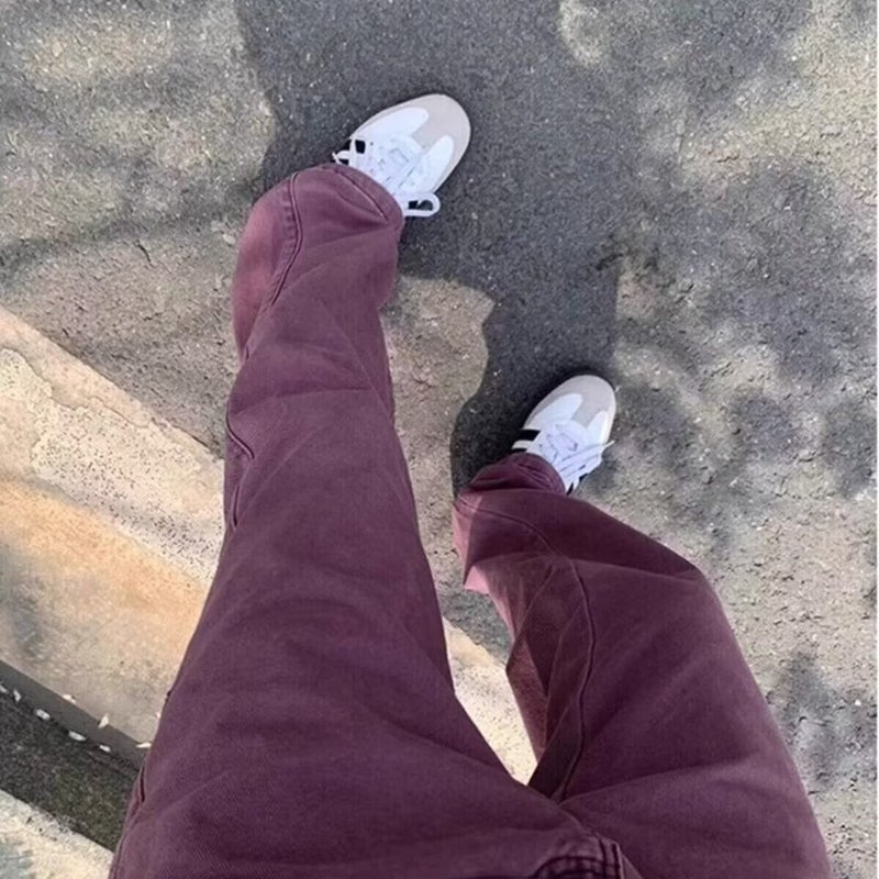 Unisex Casual Daily Denim Jeans - Image 4