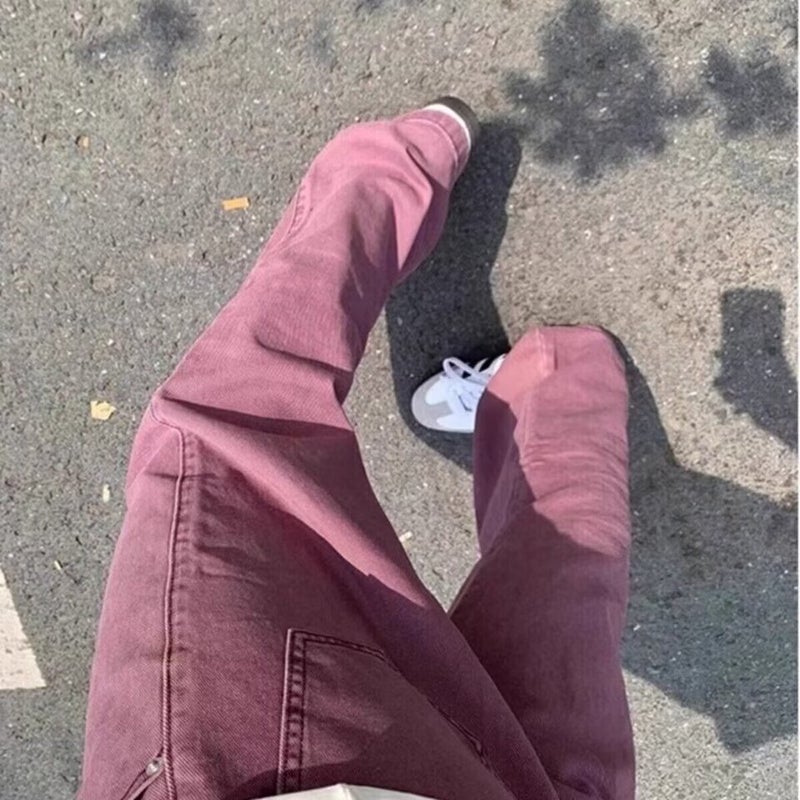 Unisex Casual Daily Denim Jeans - Image 3
