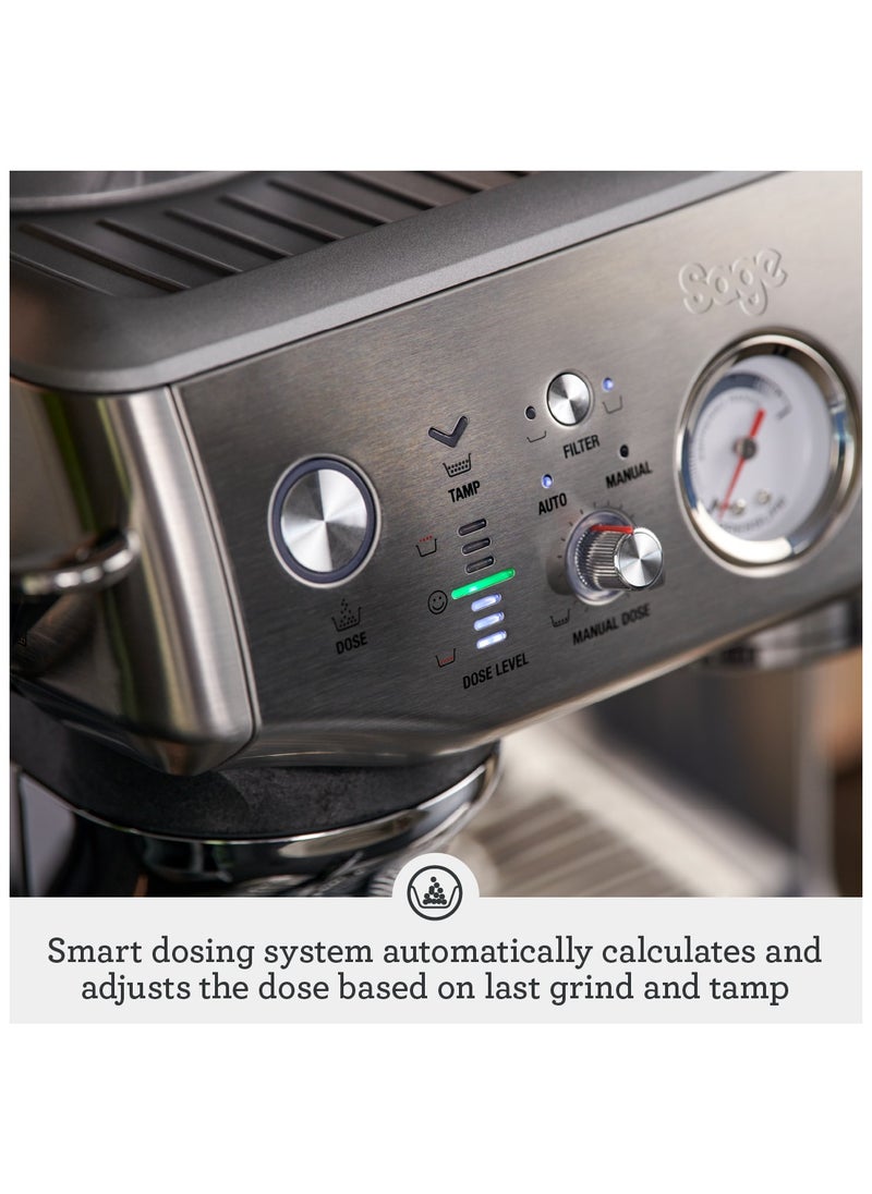 Sage - The Barista Express Impress - Bean to Cup Coffee Machine with Grinder and Milk Frother, Brushed Stainless Steel - UAE Version, 2 Year Warranty - Image 1