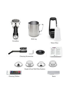 Sage The Barista Express Impress - Bean to Cup Coffee Machine with Grinder and Milk Frother, Brushed Stainless Steel - UAE Version, 2 Year Warranty  - Image 2