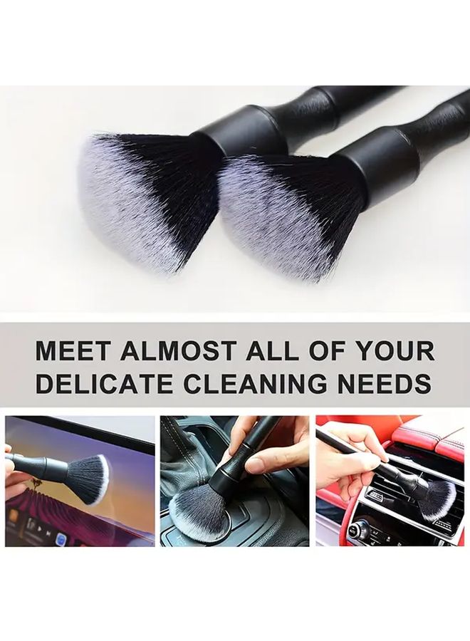 Car Brush With Ergonomic Handle For Car Interior Detailing M Soft Dusting - Image 5