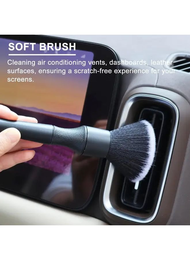 Car Brush With Ergonomic Handle For Car Interior Detailing M Soft Dusting - Image 1