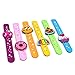 LOCHSOEL fruit Slap Bracelets Silicone Wristbands Perfect for party favors decorations birthday gifts and more 6pack - Image 3