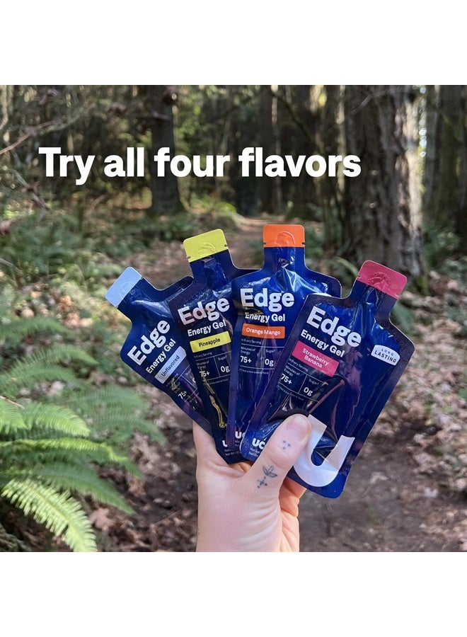 UCAN Edge Energy Gel Shots, Strawberry Banana (12, 2 Ounce Packets) for Running, Training, Workouts, Fitness, Cycling, Crossfit | Sugar-Free, Vegan, & Keto Friendly Energy Supplement - Image 4