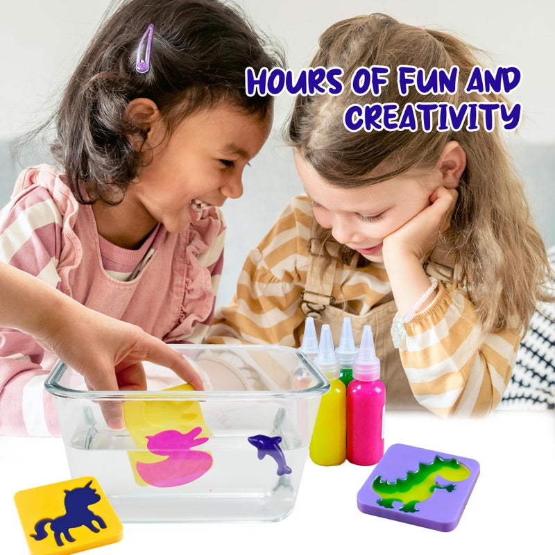 Sleepah Aqua Fairy Water Gel Kit for Kids â€“ Easter Gift Magic Water Elf Toy â€“ Make Your Own Squishies â€“ Craft Kits for Kids - DIY Squishy Maker - Arts & Crafts for Kids Ages 5 6 7 8 9 - Gift Boys or Girls - Image 4