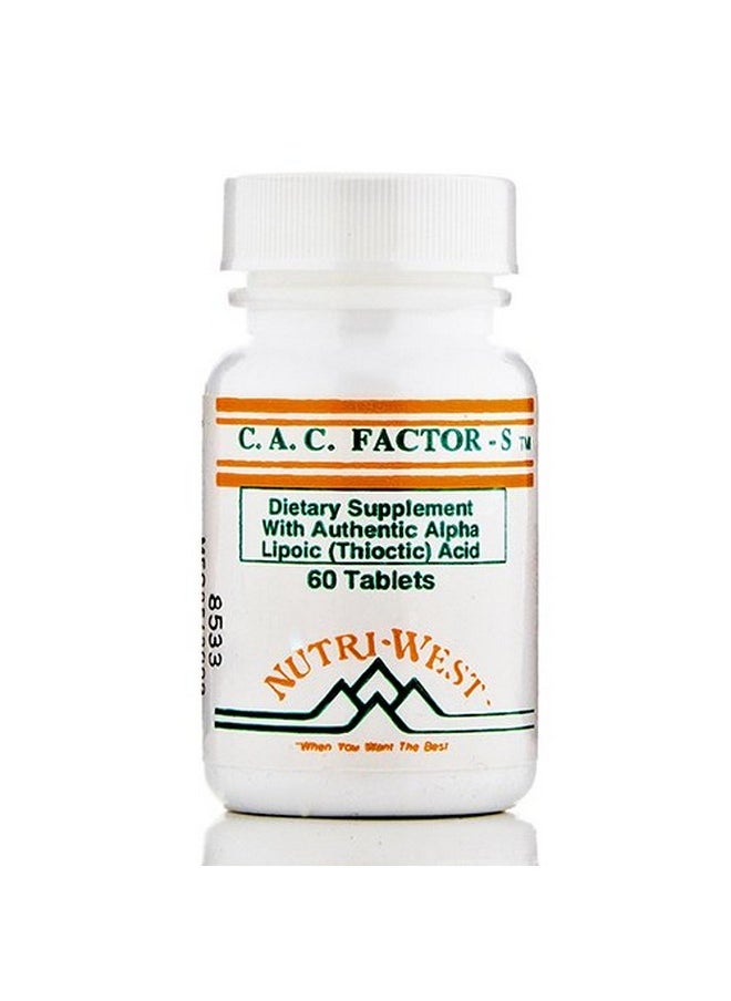 CAC Factors 60 Tablets By Nutri West - pzsku/Z869456BEDF12AB1C09AEZ/45/_/1695134209/52325d5c-60ae-4f73-a6c9-11b890ce513b