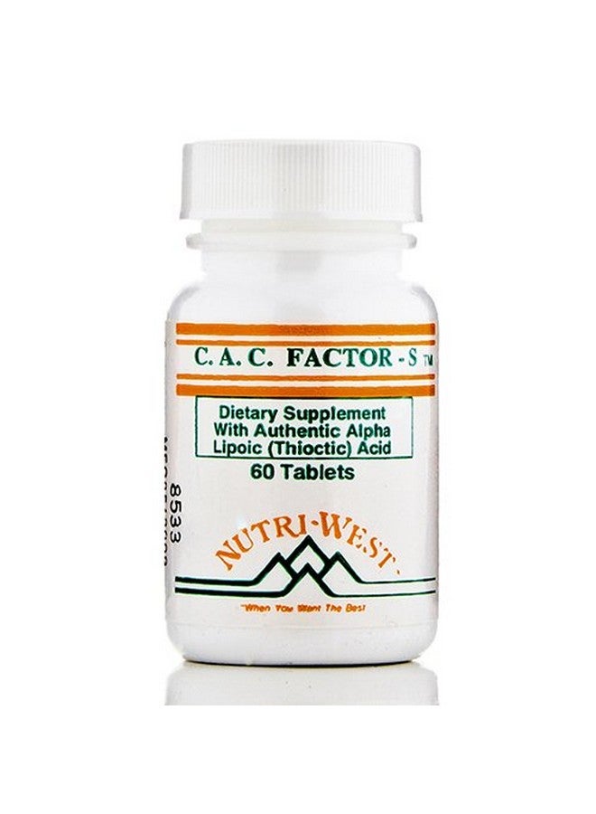 Nutri-West CAC Factors 60 Tablets By Nutri West - Image 2