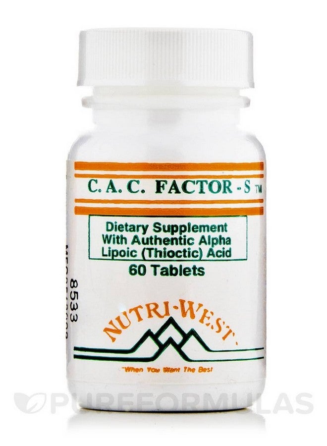 Nutri-West CAC Factors 60 Tablets By Nutri West - Image 3