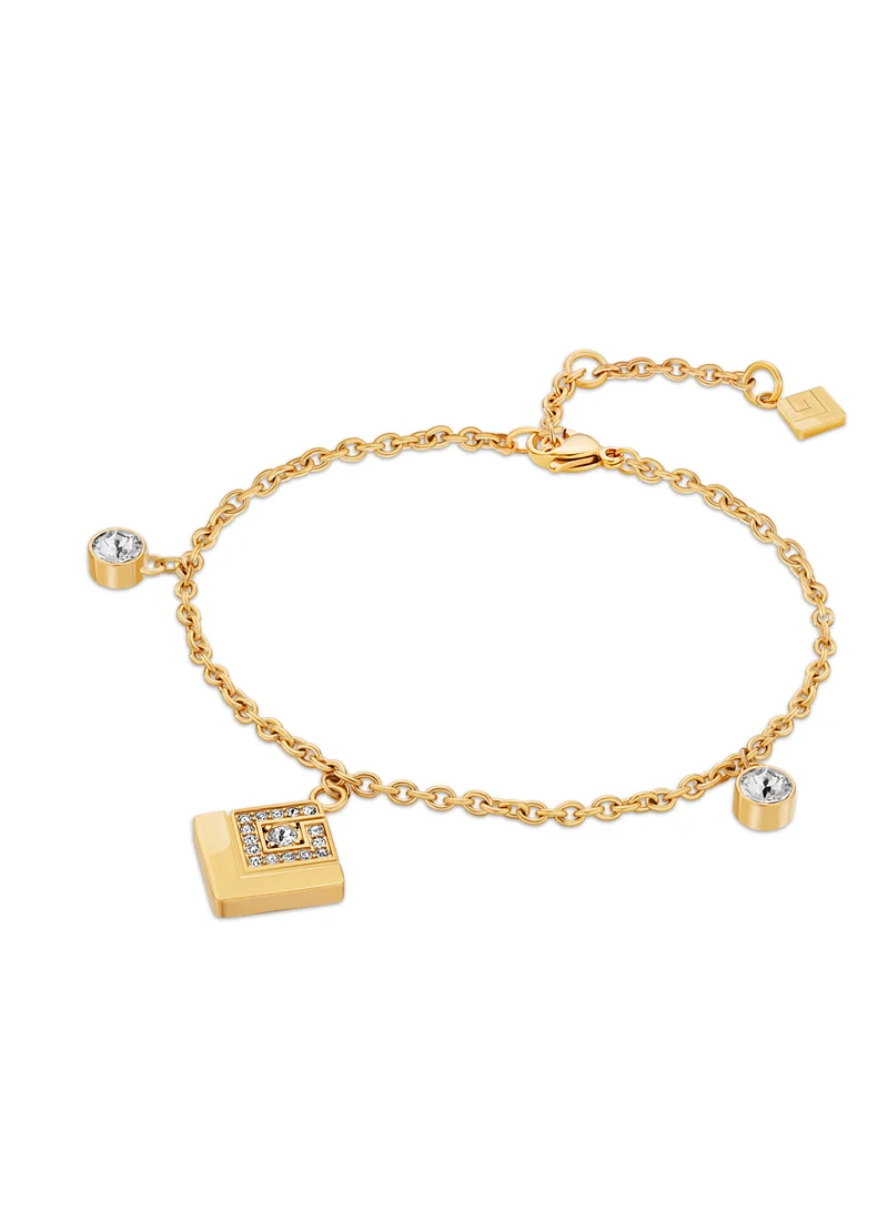 غاي لاروش Grace Gold Plated Chain Bracelet for Women