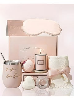 ZCM-HAPPY Elegant Gift Box for Women - Premium Special Occasion Bath Care Gift Set with Thoughtful Surprises  - Image 1