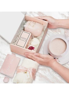 ZCM-HAPPY Elegant Gift Box for Women - Premium Special Occasion Bath Care Gift Set with Thoughtful Surprises  - Image 2