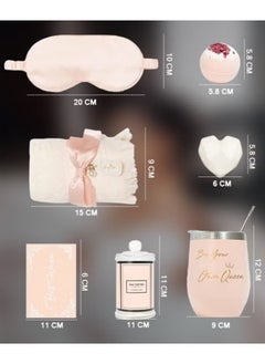 ZCM-HAPPY Elegant Gift Box for Women - Premium Special Occasion Bath Care Gift Set with Thoughtful Surprises  - Image 3