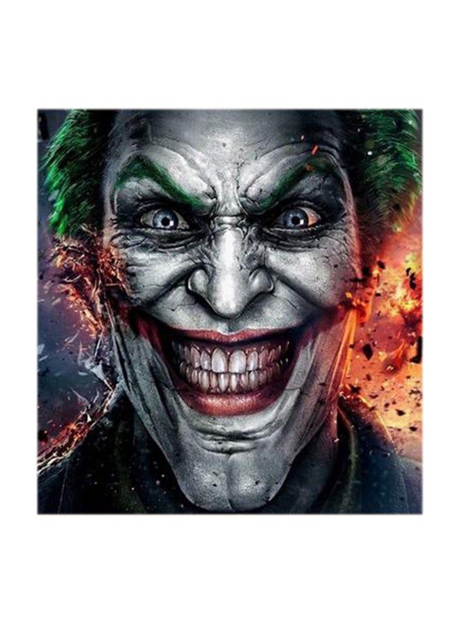 RYN Joker MDF Wall Art Multicolour 30x30centimeter - Image 1