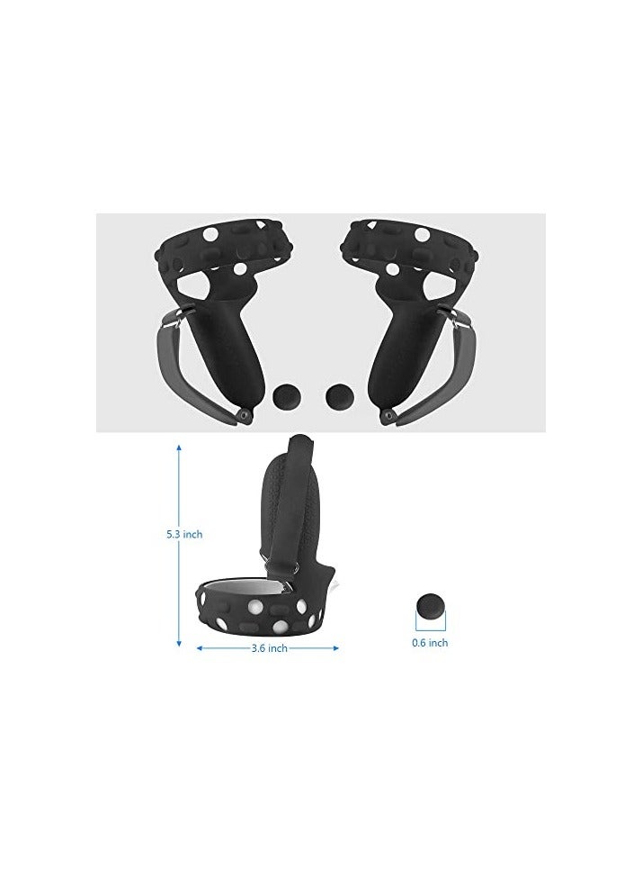 erorex 1 Pair VR Adjustable Hand Grip Straps Accessories compatible with Oculus Quest 2 VR Gaming - Image 4