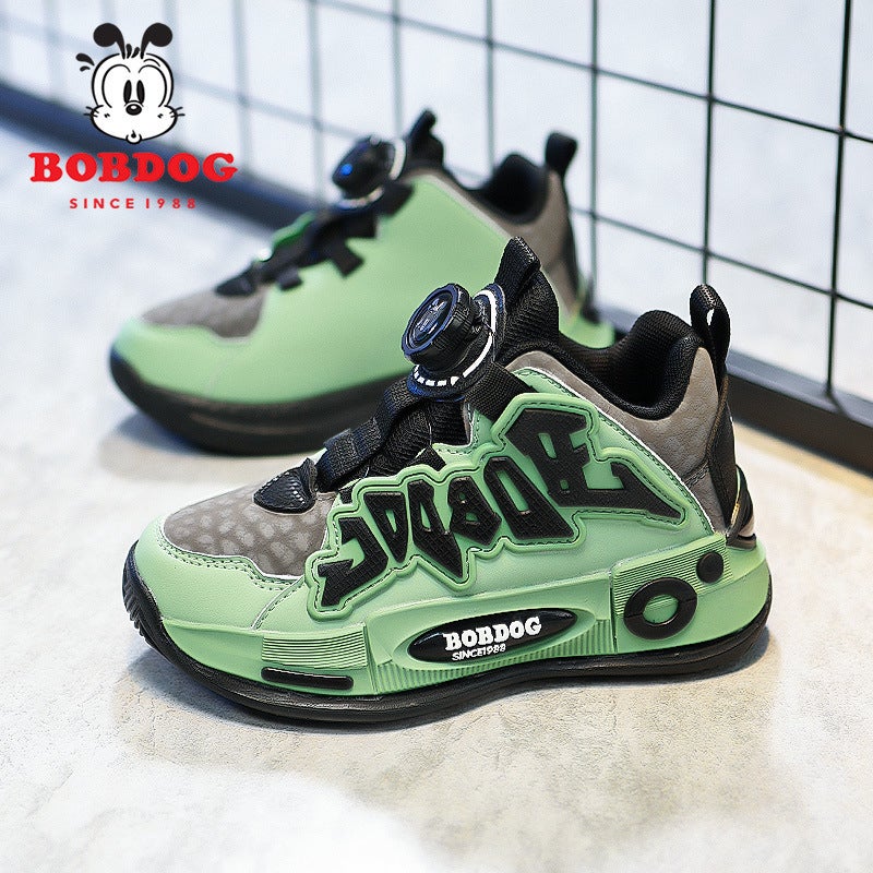 Babu Bean 2024 Warm Cotton Shoes Boys Shoes Winter Shoes Thickened Fleece-Lined Middle And Large Children Children Boys Sneaker - Image 2