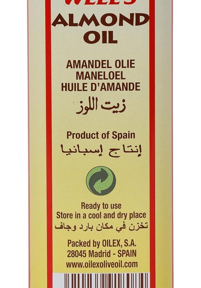 Well's Almond Oil - 400 ml - Image 3