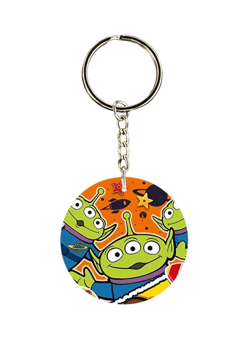 RKN Cartoon Printed Double Sided Keychain