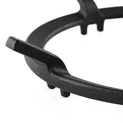 Charbrofire Wok Ring, Wok Support Ring Gas Stove Parts Compatible with GE Stove Cast Iron Burner Grate Stand W10216179 Whirlpool Kitchenaid Samsung Bosch Jenn Air Kitchen 7 Inch Stove Accessories - Image 5