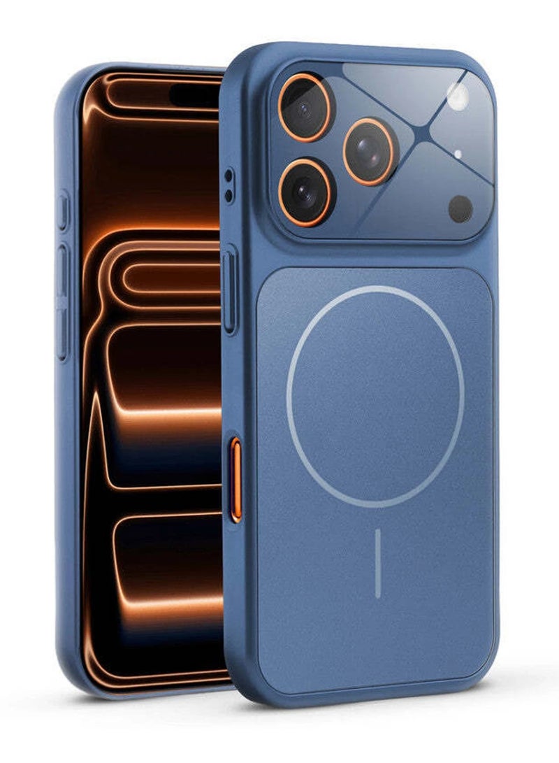 MUDISO iPhone 17 Pro Max Magnetic Case Cover For iPhone 17 Pro Max with Strong Magnet Slim Design Raised Camera & Screen Protection For iPhone 17 Pro Max 6.9-inch - Image 1