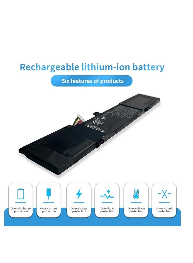 Terabyte C31N1517 0B200-01840000 Laptop Battery Compatible with TP301 TP301UA TP301UJ TP301U TP301UA6200 TP301UA6500 Series (11.55V 55Wh 4780mAh) - Image 4