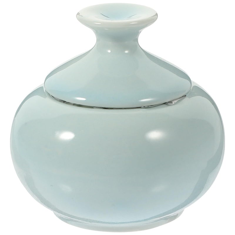 Ceramic Travel Cosmetic Jar Small Sealed Container For Lip Balm Makeup Storage - Image 2
