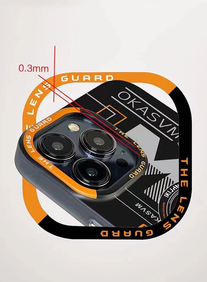 Color Fans Magnetic Case for iPhone 15 Pro Max Compatible with MagSafe Slim Protective Translucent Matte Phone Cover Matte Black - Image 4