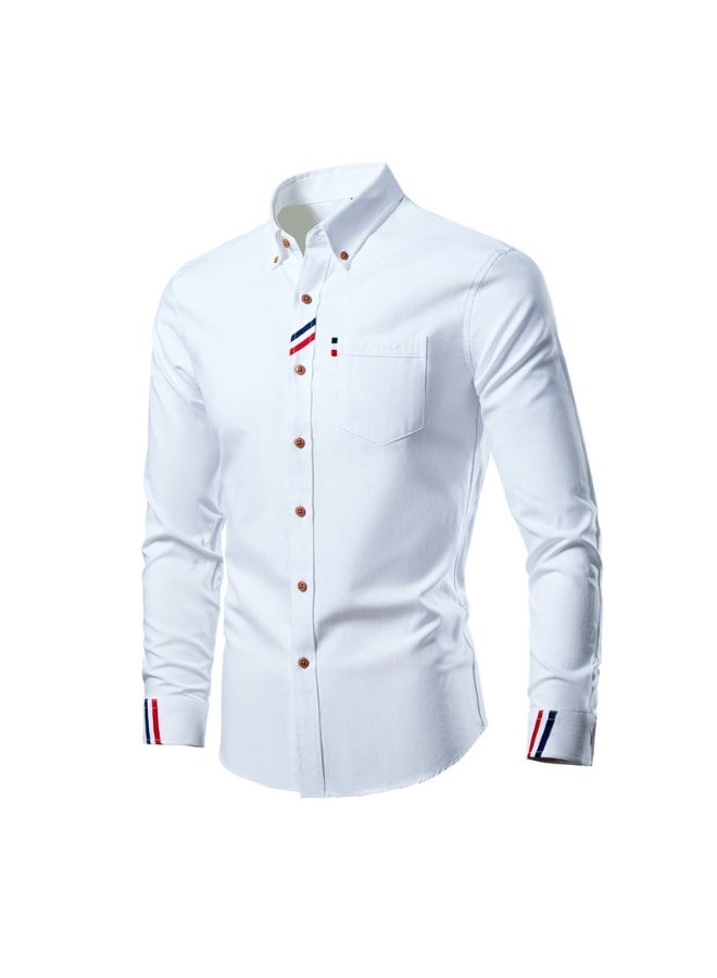 KUYING New Men's Long Sleeved Shirt