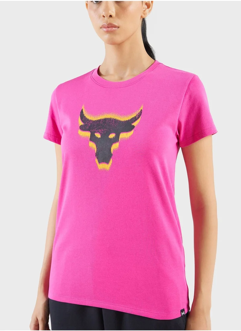 UNDER ARMOUR Project Rock Underground Core T-Shirt