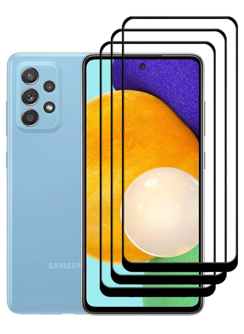 أكاليكس 3 قطع، حماية شاشة، لهاتف سامسونج جالاكسي A52 5G، جودة ممتازة. - Image 1