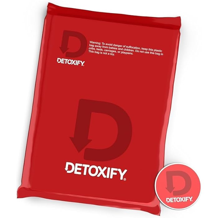 Detoxify – Ever Clean Cleansing Program – Honey Tea – 5 x 4 oz Bottles – 5-Day Solution – Green Tea, Vitamins & Minerals – Plus Sticker and Bag - Image 3