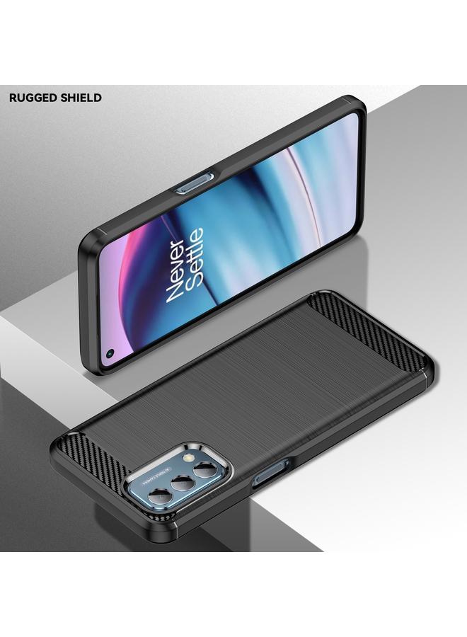 S-TOP Case For Lenovo K14 Brushed Texture Carbon Fiber TPU Phone Case - Image 4