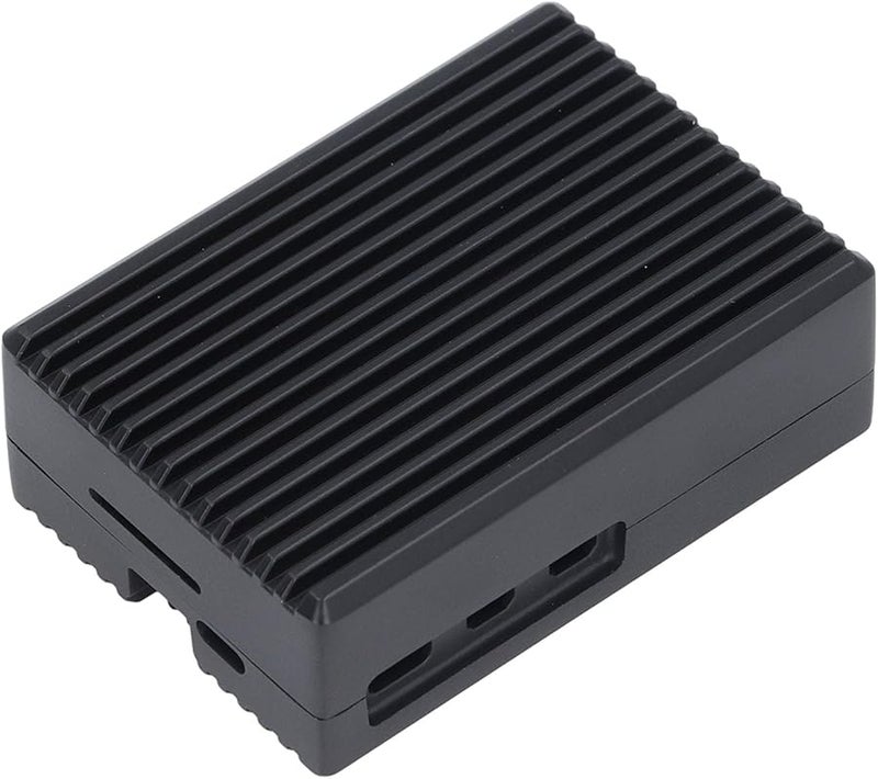 حالة تبريد معدنية من سبائك الألومنيوم لـ Raspberry Pi 5 مع تثبيت سهل للطاقة - Image 3