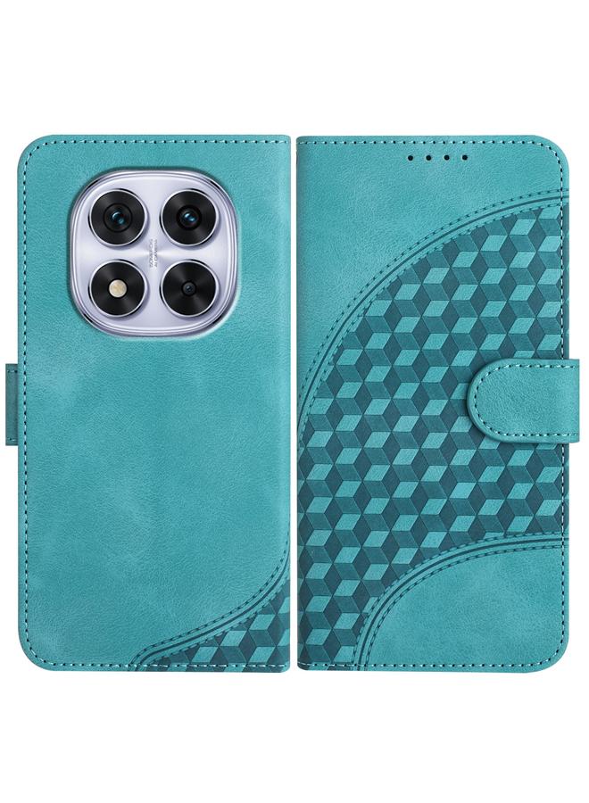 اس-توب جراب لهاتف Redmi Note 14 Pro 5G جراب جلدي منقوش عليه رأس فيل مع حبل - Image 1