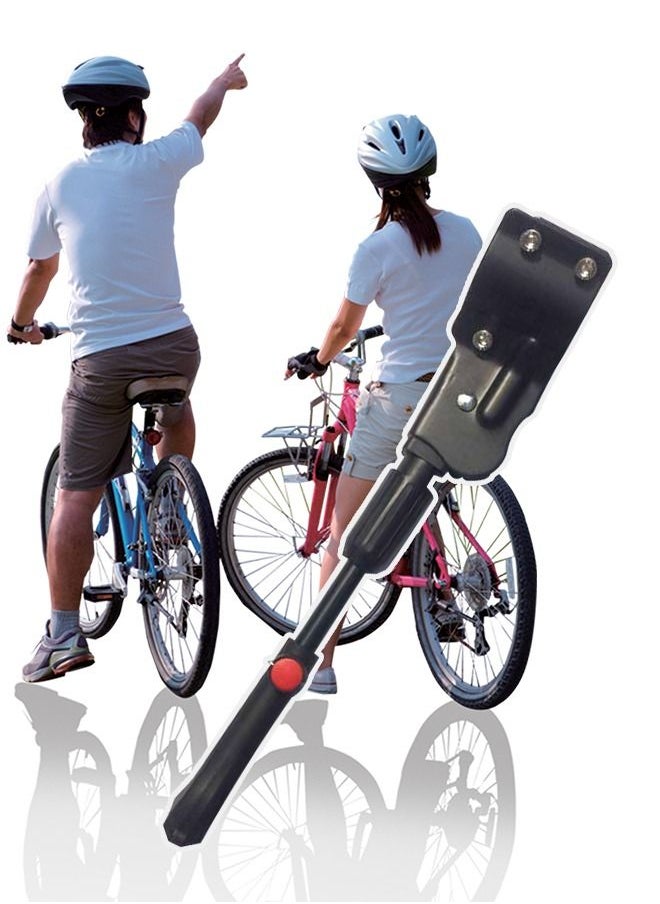 GROIC Adjustable Bicycle Kickstand Rear Bike Side Stand Adults Thicken Cycling Accessory for 20 24 26 27.5 Inch Mountain Road Cycle  - Image 4