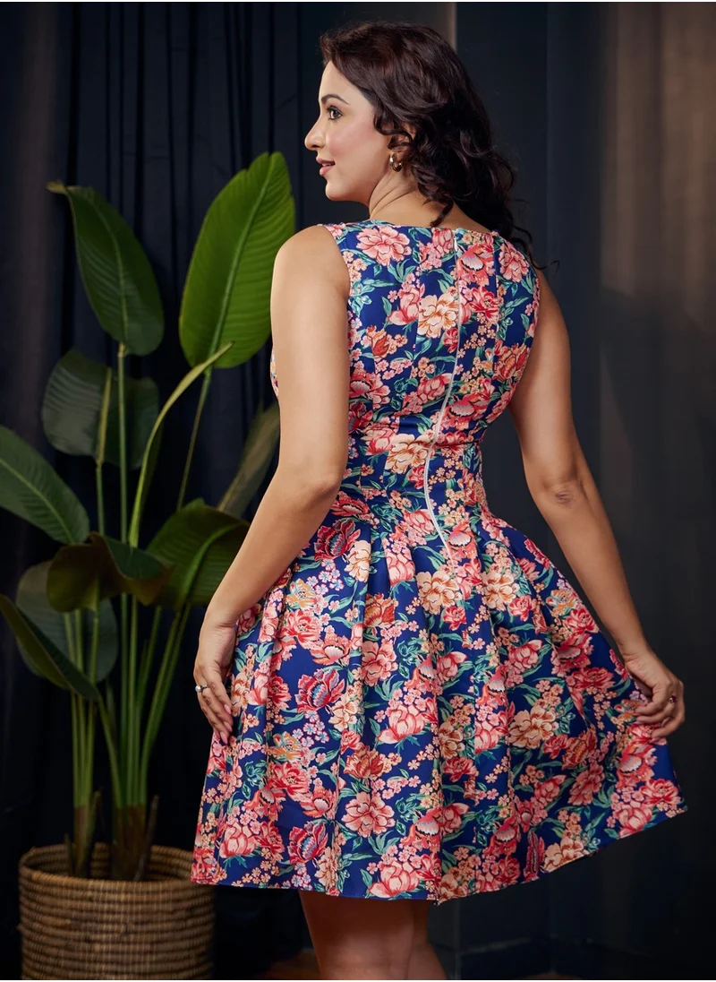 زجزاج Floral Print Dress