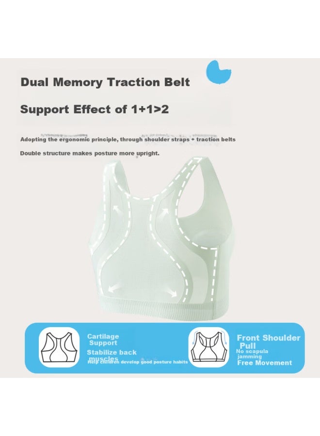 Liberal Free Style Teenage Girl Bra Summer 25 Years Old High School Student Seamless Sports Bra For Adolescents Backless Breathable Thin - Image 1