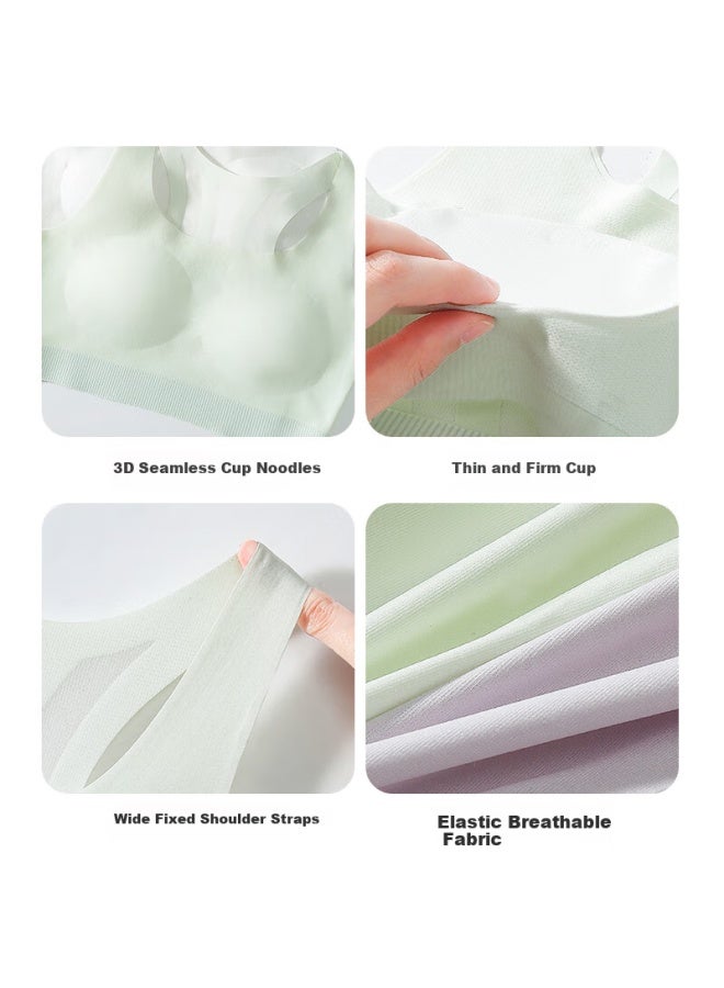 Liberal Free Style Teenage Girl Bra Summer 25 Years Old High School Student Seamless Sports Bra For Adolescents Backless Breathable Thin - Image 3