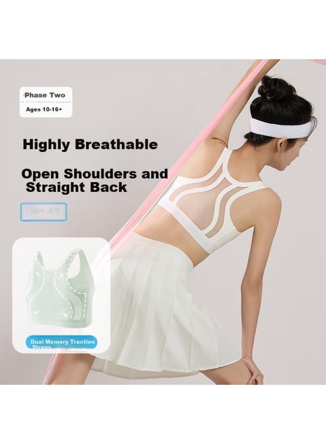 Liberal Free Style Teenage Girl Bra Summer 25 Years Old High School Student Seamless Sports Bra For Adolescents Backless Breathable Thin - Image 4